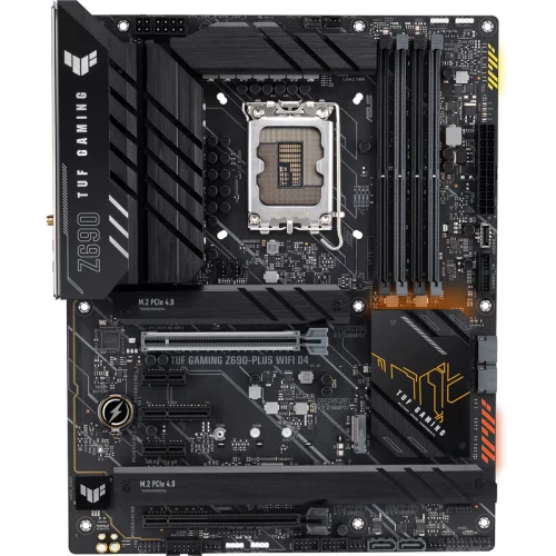 Материнская плата ASUS TUF GAMING Z690-PLUS WIFI D4, LGA1700, Z690, 4*DDR4, DP+HDMI, der (90MB18V0-M0EAY0)