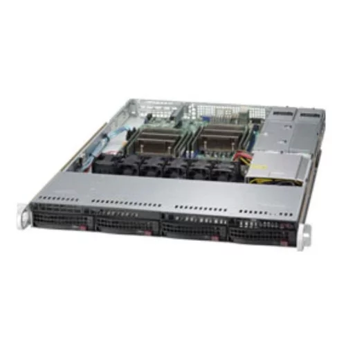 Корпус SuperMicro CSE-815TQC-R706CB 1U Standard SC815TQC Chassis, SAS3 BPN, w/ Redundant 750W