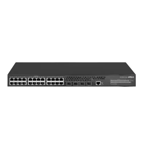 *Коммутатор DAHUA 28-портовый управляемый коммутатор, уровень L3Порты: 24 RJ45 10/ 100/ 1000Мбит/ с, 4 SFP+ 1000/ 10000Мбит/ с(uplink); питание: 100~240В(AC); грозозащита: до 6кВ (DH-AS5500-24GT4XF)