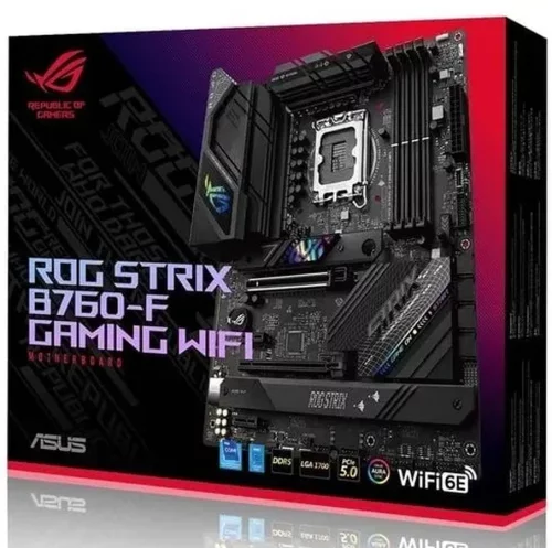 Материнская плата Asus ROG STRIX B760-F GAMING WIFI Soc-1700 Intel B760 4xDDR5 ATX AC`97 8ch(7.1) 2.5Gg RAID+HDMI+DP (90MB1CT0-M0EAY0) фото 8
