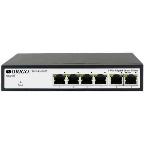 ORIGO Настраиваемый L2 коммутатор 6x1000Base-T (OS2406/A1A)