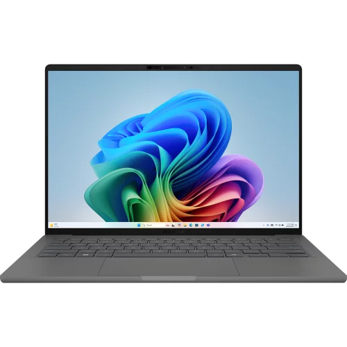 Ноутбук ASUS Zenbook A14 UX3407QA-QD267W Snapdragon X X1 26 100 Qualcomm Hexagon 16GB 512GB PCIE SSD Adreno GPU 14