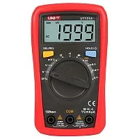 Цифровой мультиметр UNI-T UT131A Напряжение переменного/ постоянного тока (250 В); ток переменного/ постоянного тока (10А); Сопротивление (200 МОм); Емкость; Автоматический диапазон