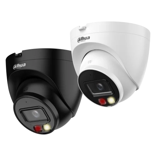 DAHUA DH-IPC-HDW2449TP-S-LED-0360B-PRO Уличная турельная IP-видеокамера WizColor 4Мп, 1/1.8” CMOS, объектив 3.6мм, видеоаналитика, микрофон, LED 30м, IP67, металл/пластик