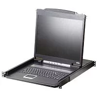Эскиз KVM-консоль с переключателем ATEN CL1308N 19" (CL1308N-ATA-RG)
