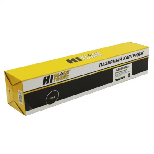 Тонер-картридж Hi-Black HB-CB380A/ CB390A, черный, 16500/ 19500 страниц, для HP CLJ CP6015dn/ CM6030 (99620040)
