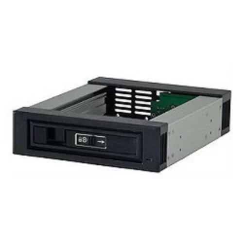 Procase L3-101-SATA3-BK {Hot-swap корзина 1 SATA3/SAS 6Gb, черный, с замком, hotswap aluminium mobie rack module (1x5,25) 1xFAN 40x15mm}