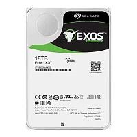 Жесткий диск/ HDD Seagate SAS 18Tb Exos X20 12Gb/ s 7200 256Mb 1 year warranty (ST18000NM000D)