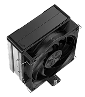Кулер для процессора/ CPU Cooler SAMA A40P (240W, 4-pin PWM, 152mm, 4x6mm, 1x120mm, 75.2CFM, 29dBA, 2200RPM, S: 1851/ 1700/ 1200/ 115X, AM5/ AM4, black/ silver) (A40-XXWNYXOX-G)