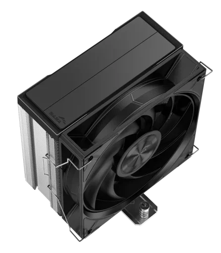 Кулер для процессора/ CPU Cooler SAMA A40P (240W, 4-pin PWM, 152mm, 4x6mm, 1x120mm, 75.2CFM, 29dBA, 2200RPM, S: 1851/ 1700/ 1200/ 115X, AM5/ AM4, black/ silver) (A40-XXWNYXOX-G)
