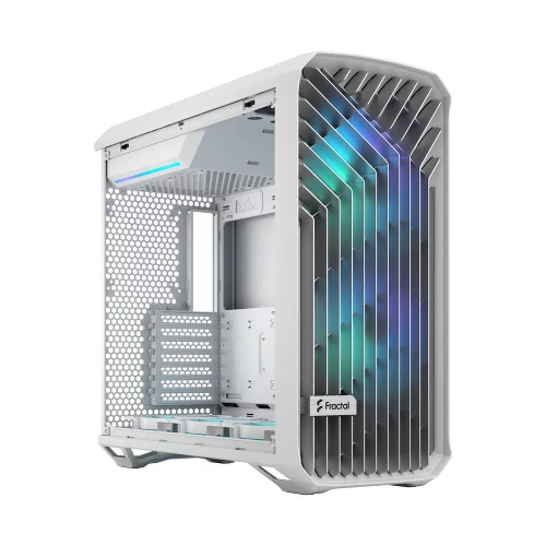 Корпус ПК без блока питания/ Case Fractal Design Torrent RGB TG Clear Tint, Full-Tower, 2x180mm + 3x140mm RGB, 2xUSB-A 3.2 + 1xUSB 3.2 Type-C E-ATX, SSI-CEB, SSI-EEB, ATX, mATX, mITX White (FD-C-TOR1A-07) фото 12
