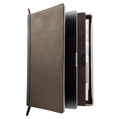 Чехол-книга в твердом переплете Twelve South BookBook Vol 2 для MacBook Pro/Air 13, коричневый, натуральная кожа (12-2020)