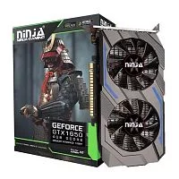 Видеокарта Ninja (Sinotex) GTX1650 4GB 128bit GDDR6 DVI DP HDMI 2FAN RTL (NK165DF46F)