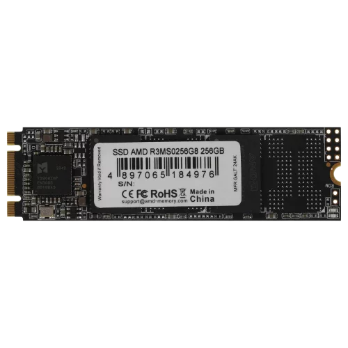Накопитель SSD AMD SATA 256GB R3MS0256G8 Radeon M.2 2280