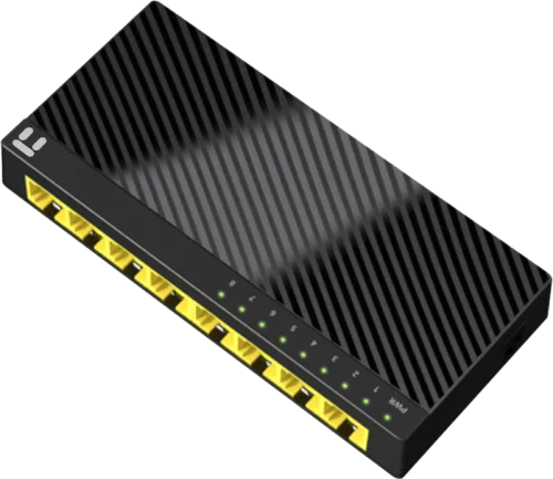 Коммутатор Netis ST3108GC (L2) 8x1Гбит/с неуправляемый