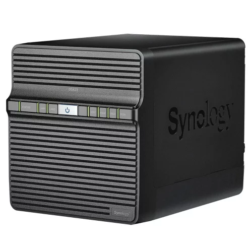 Synology QC1,1GhzCPU/ 2GB/ RAID0,1,10,5,6/ up to 4HDDs SATA(3,5' or 2,5')/ 2xUSB3.2/ 2GigEth/ iSCSI/ 2xIPcam(up to 30)/ 1xPS/ 2YW repl DS418 (DS423) фото 2