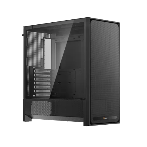 Корпус Компьютер без блока питания/ Case Ocypus Delta C70 BK, Midi-Tower, TG, no fans, 2xUSB-A 3.0 + 1xUSB-C 3.1, E-ATX, ATX, mATX, mITX Black (DELTA-C70-BKG000XX-GL)