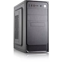 Корпус с блоком питания 450Вт./ Сase Forza mATX, 450W, 2xUSB2.0, Black, w/o FAN, 12 cm fan PSU, power cord (FZ-053-SX450R)