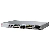 Brocade G610S 24-port FC Switch, 8-port licensed, included 8x 32Gb SWL SFP+ transceivers, 1 PS, Rail Kit (+Рельса белая коробка) BR-G610-8-32G-0