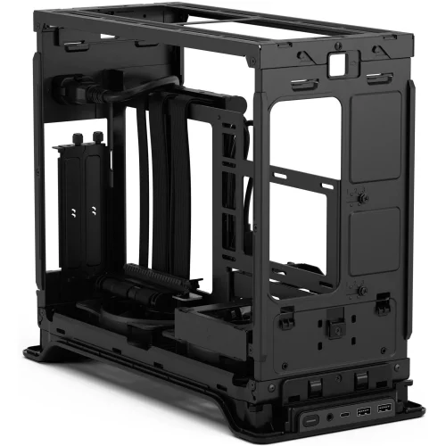 Корпус ПК без блока питания/ Case Fractal Design Era 2, Mini-Tower, 2x120mm, 2xUSB-A 3.0 + 1xUSB 3.2 Type-C, SFX PSU Support, mITX Charcoal Gray (FD-C-ERA2N-02) фото 19
