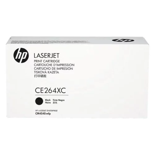 Картридж HP 646X, черный / 17000 страниц для HP CLJ Enterprise CM4540 (белая упаковка) (CE264XC)