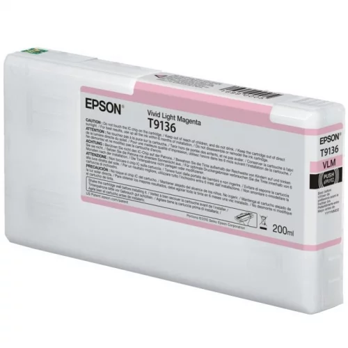 Картридж/ Epson I/C Vivid Light Magenta (200ml) (C13T913600)