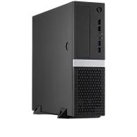 Корпус без блока питания/ Case Foxline mATX Desktop FL-211 mATX case, black, w/o PSU, w/2xUSB2.0+2xUSB3.0, NO pwr cord, w/ 8cm FAN