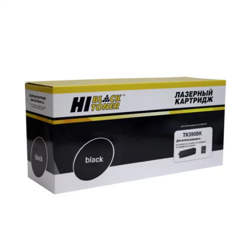 Тонер-картридж Hi-Black HB-TK-590Bk, черный, 7000 страниц, для Kyocera FS-C5250DN/ C2626MFP (98960700121)