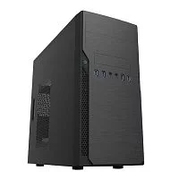 Корпус FoxLine Case Foxline FL–628-FZ450R-U32 |FL–628-FZ450R-U32| mATX case, black, w/ PSU 450W 12cm, w/ 2xUSB2.0, w/ 2xUSB3.0 w/ pwr cord, w/ o FAN
