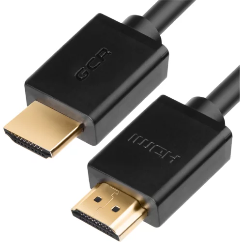 Greenconnect Кабель 5.0m HDMI версия 2.0, HDR 4:2:2, Ultra HD, 4K 60 fps 60Hz/5K*30Hz, 3D, AUDIO, 18.0 Гбит/с, 28/28 AWG, OD7.3mm, тройной экран, черный, GCR-HM411-5.0m