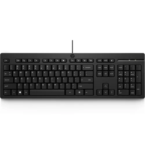 клавиатура Keyboard HP 125 Wired (black) Eng/ China + гравировка RUS (266C9AA_CN) фото 2
