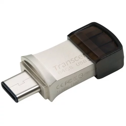 Флеш-накопитель/ Transcend 128GB JetFlash 890 USB 3.1 OTG фото 2