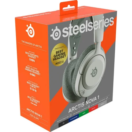 Наушники SteelSeries Arctis Nova 1 Wired Gaming Headset White (61607) фото 8