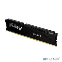 Модуль памяти DDR 5 DIMM 32Gb PC48000, 6000Mhz, Kingston FURY Beast Black CL40 (KF560C40BB-32) (retail)