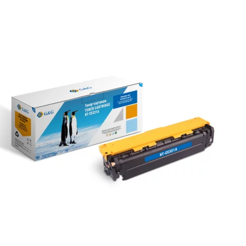 Картридж лазерный G&G GG-CE321A, голубой, 1300стр., для HP LJ Pro CP1525n/CP1525nw/CM1415fn MFP/CM1415fnw MFP (GG-CE321A)