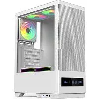 Корпус для ПК ACD Citadel 108DW ATX, Type-C + 2 X USB ports + HD audio combo, Mesh, TG, White (AH-SI1G0W-00) Корпус для ПК ACD Citadel 108DW ATX, Type-C + 2 X USB ports + HD audio combo, Mesh, TG, White (AH-SI1G0W-00)