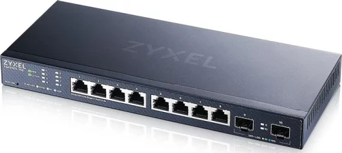Коммутатор/ Multigigabit Smart L3 Lite switch Zyxel NebulaFlex XMG1915-10E, 8xRJ-45: 1/2.5G, 2xSFP+, silent (no fan) (XMG1915-10E-EU0101F)