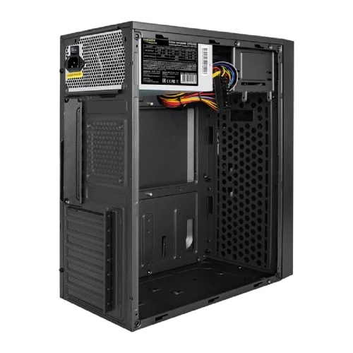 Exegate EX299324RUS Корпус Miditower ExeGate AA-440U-UNS500 (ATX, БП UNS500 с вент. 12см, 2*USB+1*USB3.0, аудио, черный) фото 2