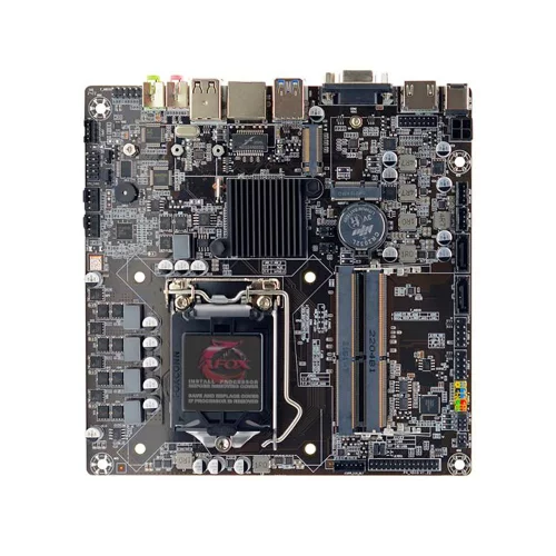 Материнская плата Afox AFOX motherboard intel H510, INTEL® Socket 1200, Mini-ITX (17 x17cm) (AFH510-MI-V2) фото 2