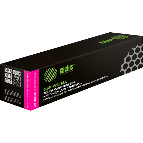Картридж лазерный Cactus CSP-W2213A 207A пурпурный (1250стр.) для HP M255/MFP M282/M283