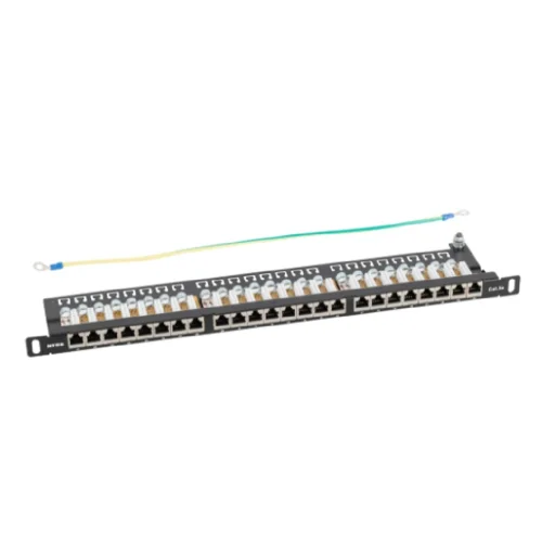 NTSS Патч-панель NTSS PREMIUM 0.5U 24 порта RJ45 FTP cat.5e, Krone IDC с задним кабельным органайзером NTSS-PP2-PM-0.5U-24-FTP-RJ45-5e-K фото 3