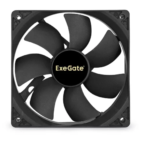 Exegate EX283386RUS Вентилятор ExeGate ExtraPower EP12025B3P, 120x120x25 мм, двойной шарикоподшипник, 3pin, 1600RPM, 25dBA фото 2