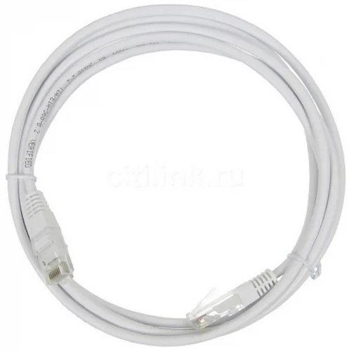 Патч-корд TWT TWT-45-45-5.0-WH 5 м белый (TWT-45-45-5.0-WH)