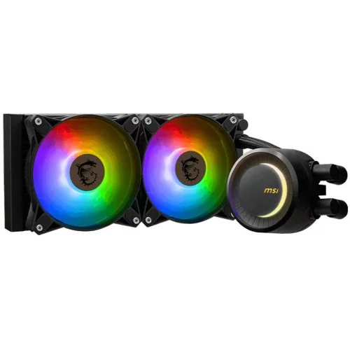 Жидкостная система охлаждения MSI MAG CORELIQUID M240 2x ARGB Fan, Color Box, LGA1700 (306-7ZW5E17-C24) фото 6