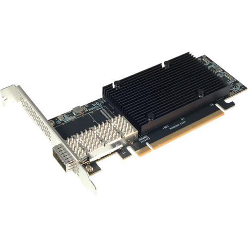 Сетевая карта/ N-1210 Broadcom PCIe 1-Port 200G QSFP56 Network Adapter, BCM57508, 1x 200/100/50/40/25/10GbE QSFP56 Port, PCIe 4.0 x16