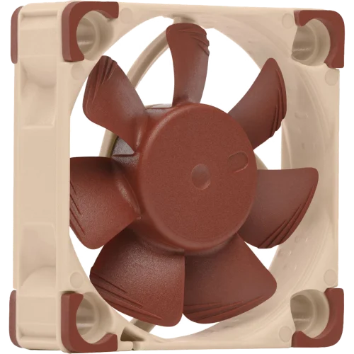 Кулер для корпуса/ Case Cooler Noctua NF-A4x10 5V PWM (40x40x10mm, 4-pin PWM, 5.2CFM, 19.6dBA, 5000RPM, Beige/Brown)