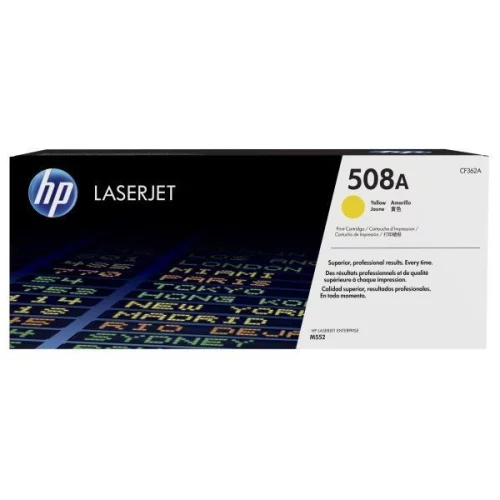 Тонер-картридж/ HP 508A Yellow Original LaserJet Toner Cartridge (CF362A)