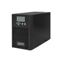 ИБП HIDEN EXPERT HE11001S, встроенные АКБ в корпусе (3х9А/ч), 1 kVA/1 kW (PF=1)/ Online Tower UPS