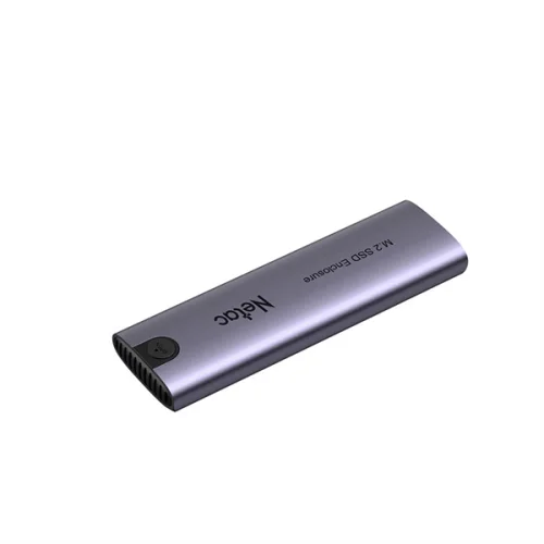 Внешний корпус NETAC WH51 [NT07WH51-32CA] для SSD M.2 SATA/NVMe -] USB3.1 Type-C Алюминий, 1 кабель type A