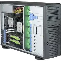 Корпус SuperMicro SC743AC SQ TWR 4U/ noHDD (up 8LSFF)/ 1x 1200W (CSE-743AC-1K26B-SQ)